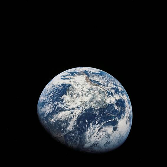 The Good Earth Photographed During Apollo 8, File Photo Courtesy NASA