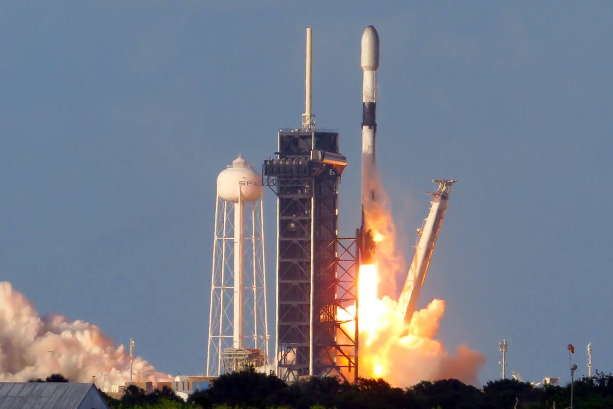 Falcon 9 Starlink V1.0-L26 Launch, Photo Courtesy Carleton BailieSpaceline