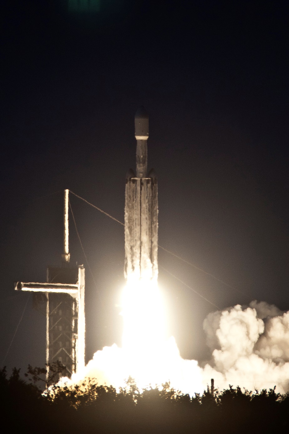 Falcon Heavy USSF-67 Launch, Photo Courtesy Carleton Bailie, Spaceline