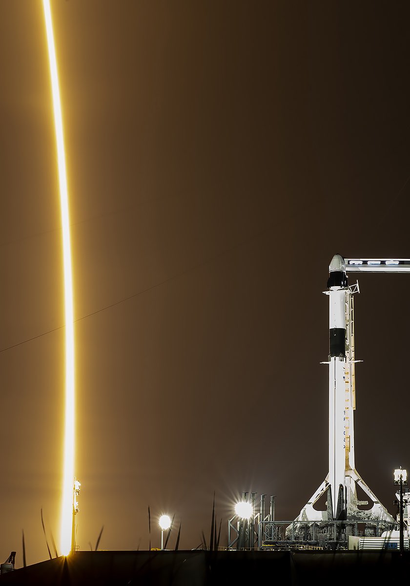 Falcon 9 Starlink 6-3 Launch, Photo Courtesy SpaceX