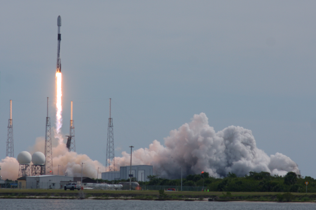 Falcon 9 Starlink 6-2 Launch, Photo Courtesy Carleton Bailie/Spaceline
