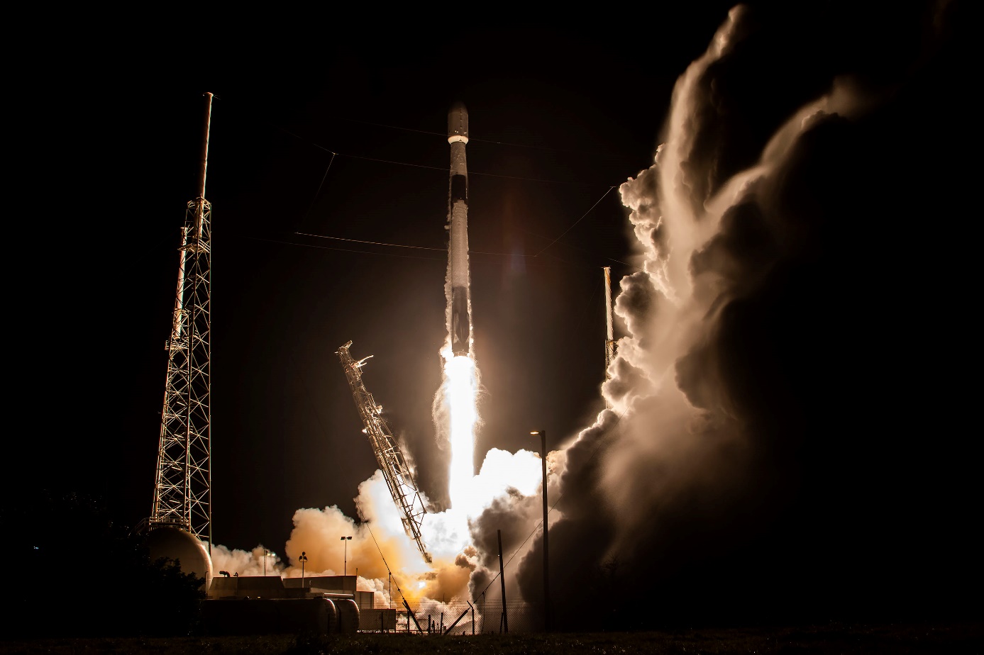 Falcon 9 Intelsat-40E/TEMPO Launch, Photo Courtesy SpaceX