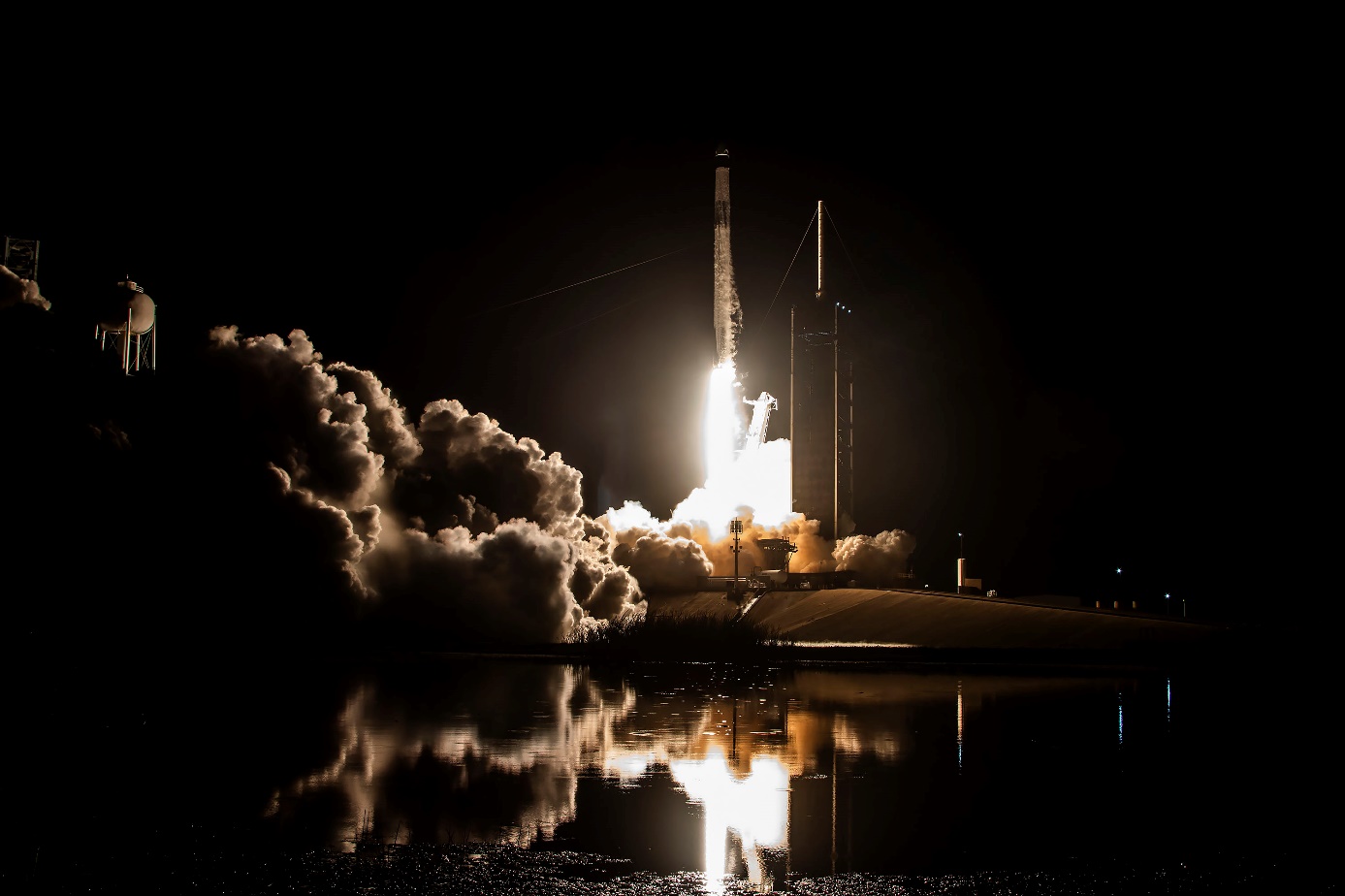 Falcon 9 Crew-7 Launch, Photo Courtesy SpaceX