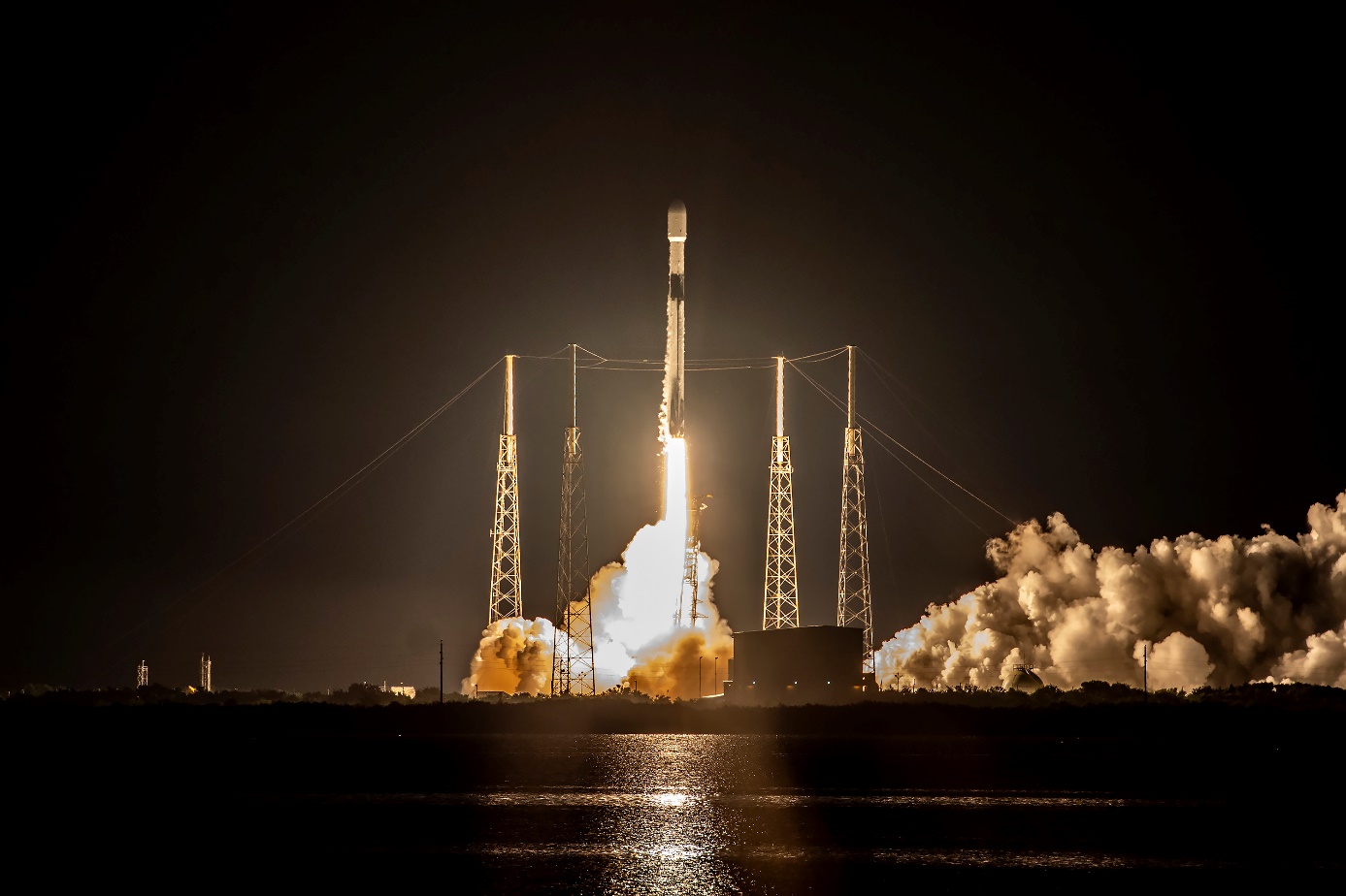 Falcon 9 Starlink 6-8 Launch, Photo Courtesy SpaceX