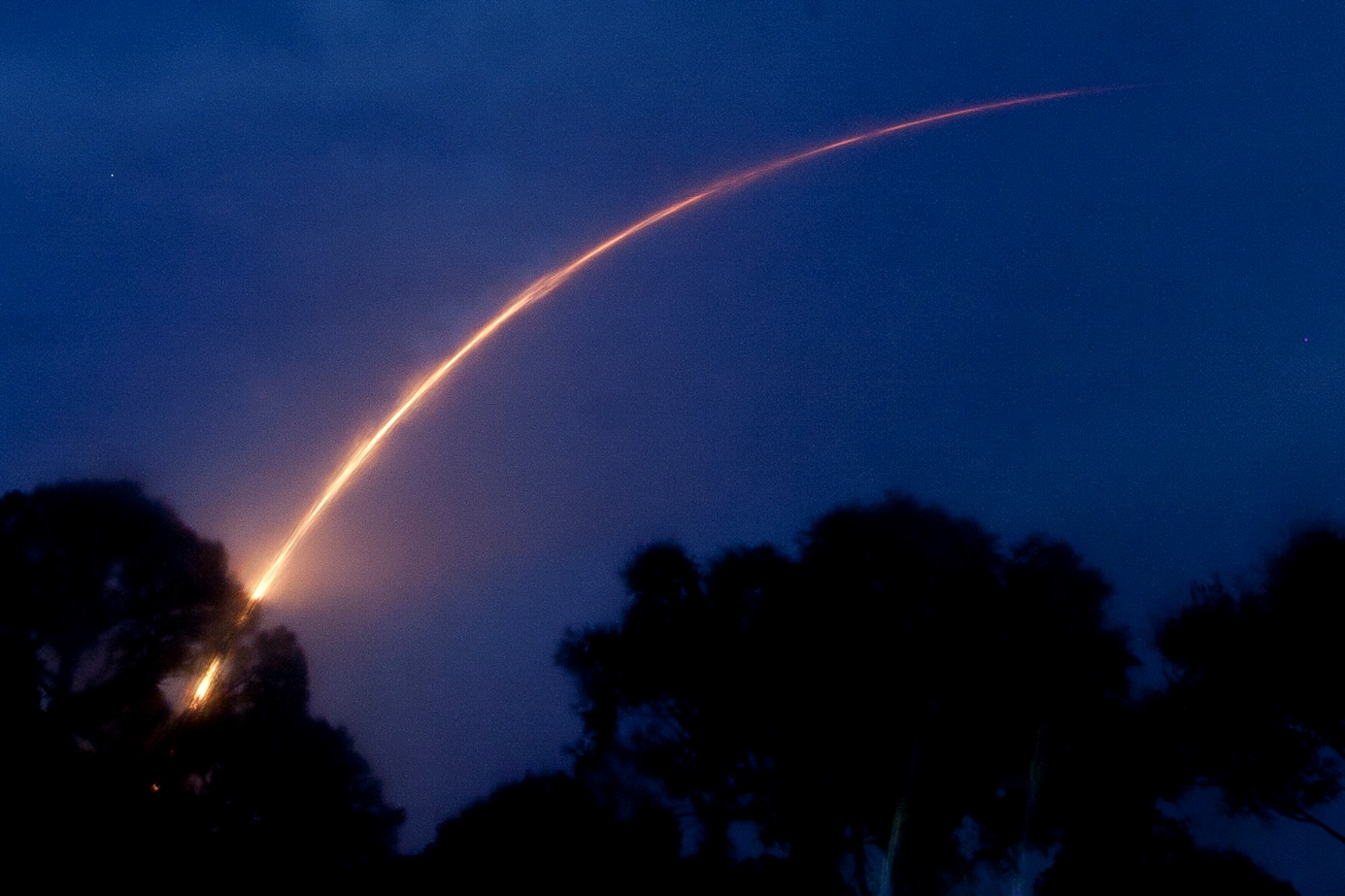 Falcon 9 Starlink 6-6 Launch, Photo Courtesy Carleton Bailie/Spaceline