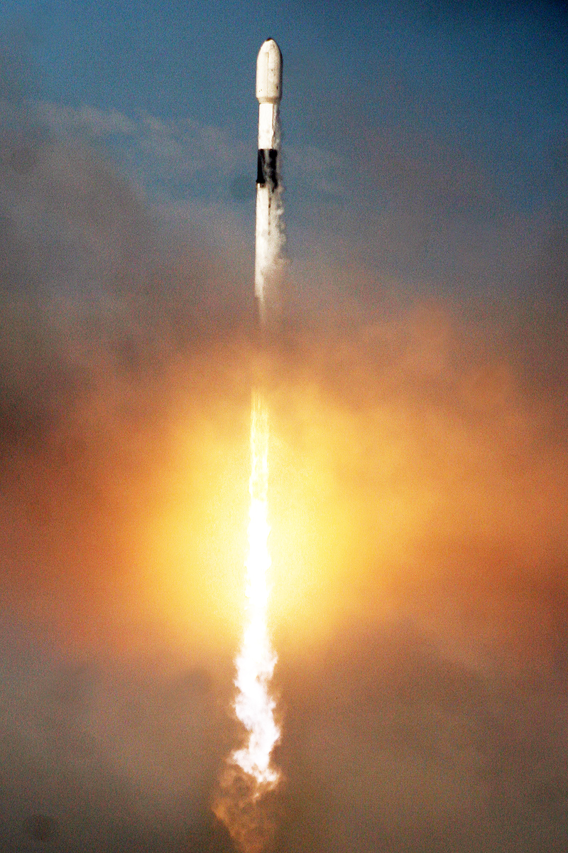 Falcon 9 O3b mPOWER 5/6 Launch, Photo Courtesy Carleton Bailie/Spaceline