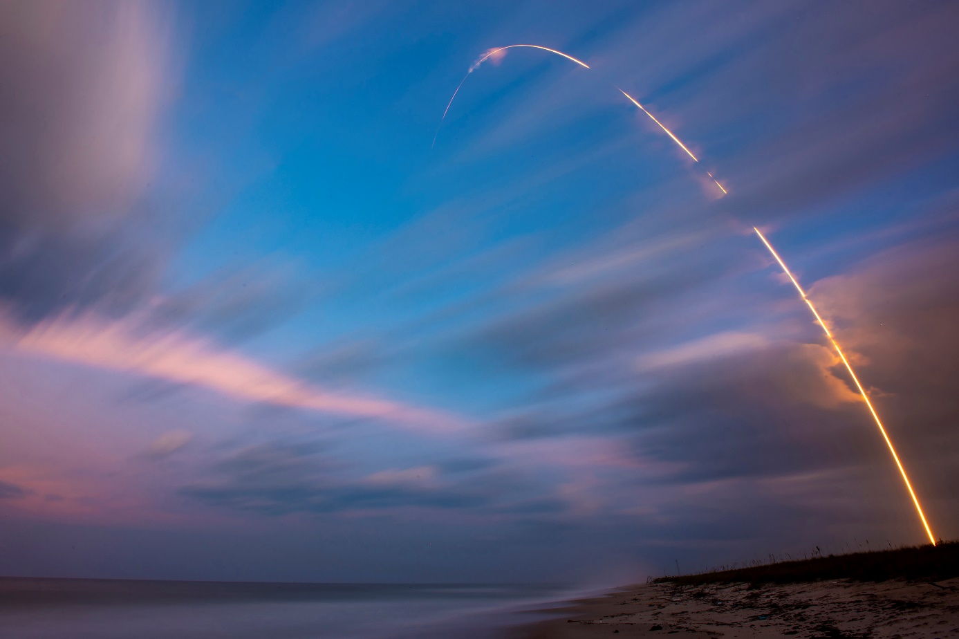 Falcon 9 Starlink 6-22 Launch, Photo Courtesy SpaceX